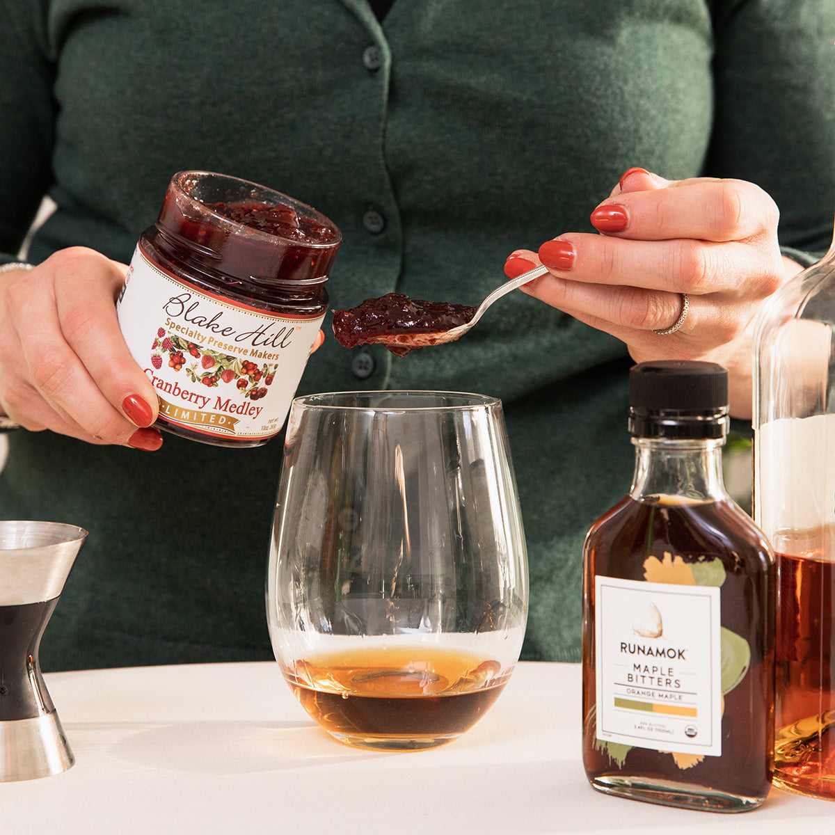 Cranberry Maple Medley Jam