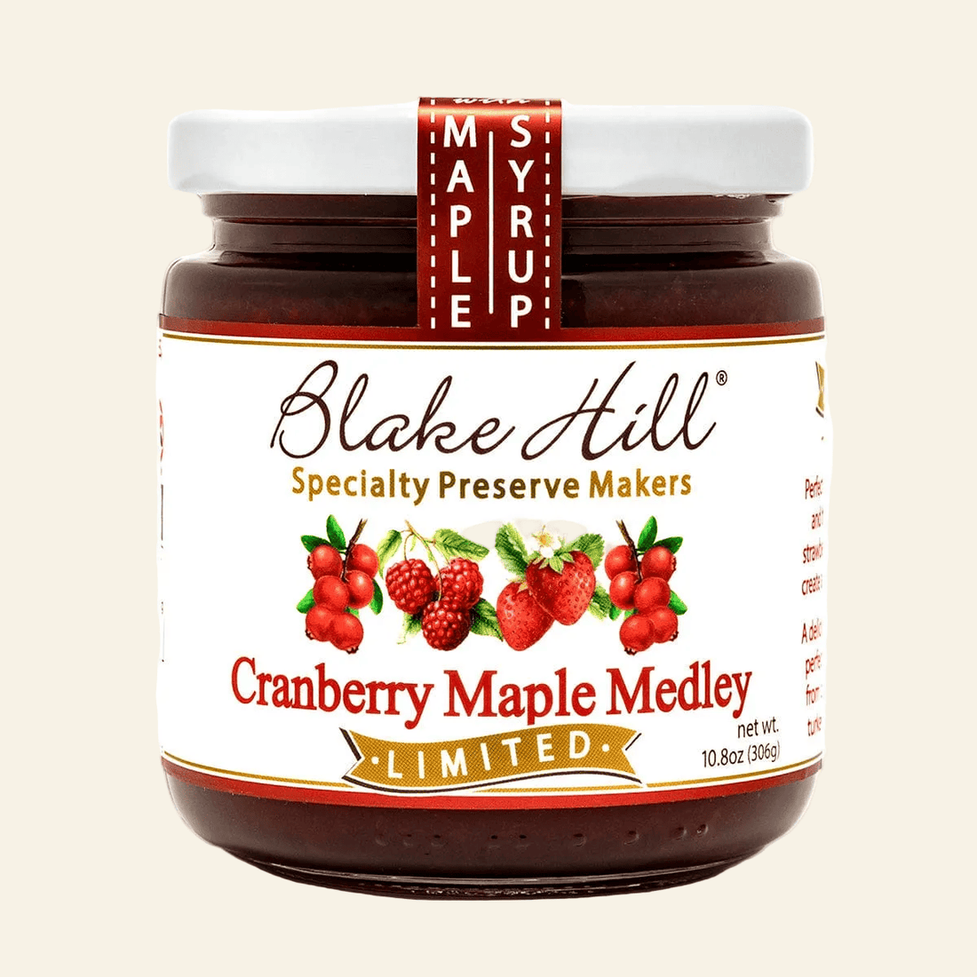 Cranberry Maple Medley Jam