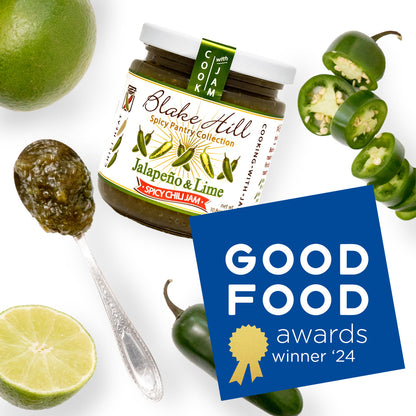 Jalapeño &amp; Lime Spicy Chili Jam