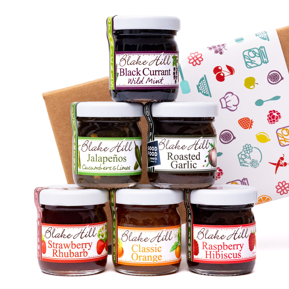 Sweet, Savory, Spicy Mini Jams (30)