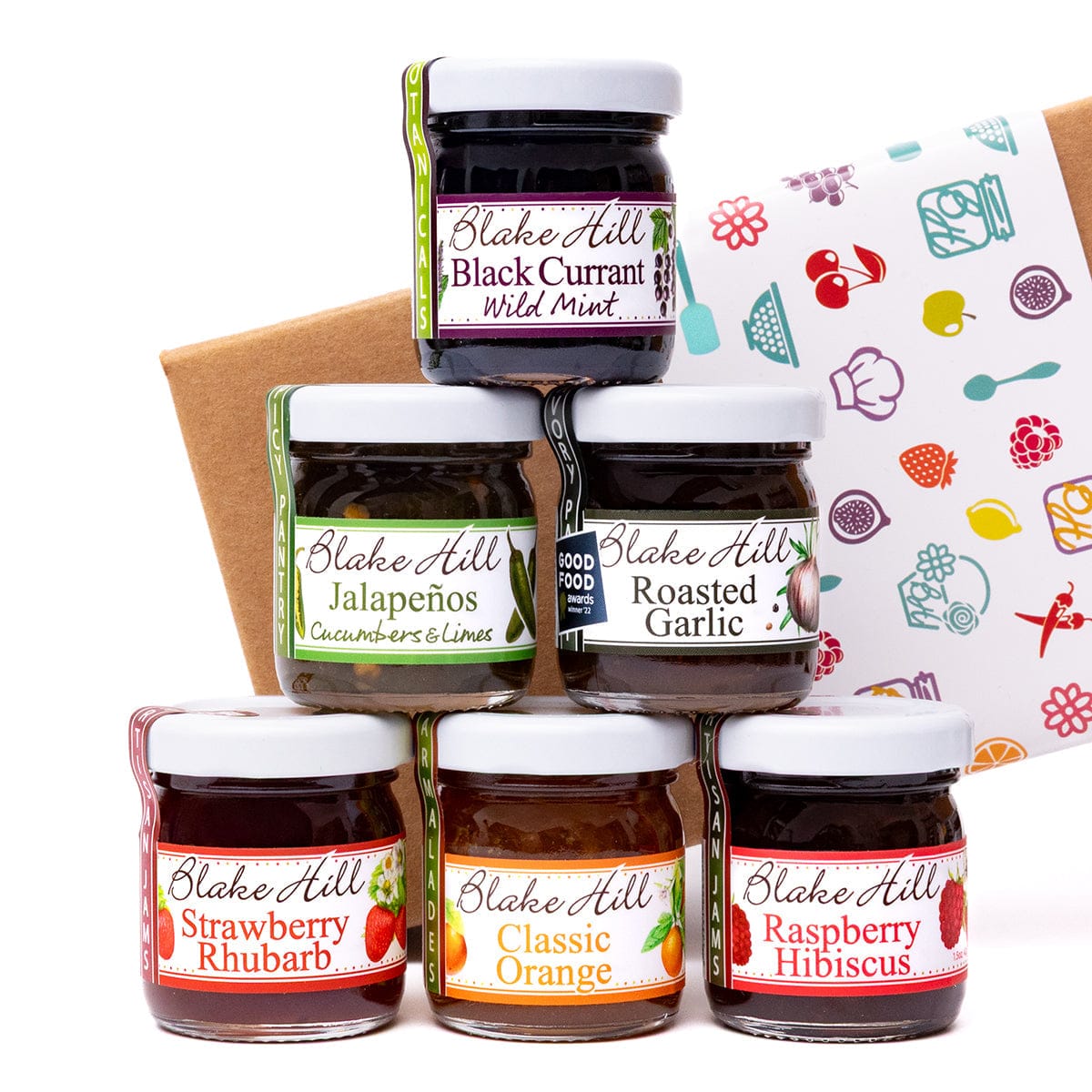 Blake Hill Preserves gift Sweet, Savory, Spicy Mini Jams (30)