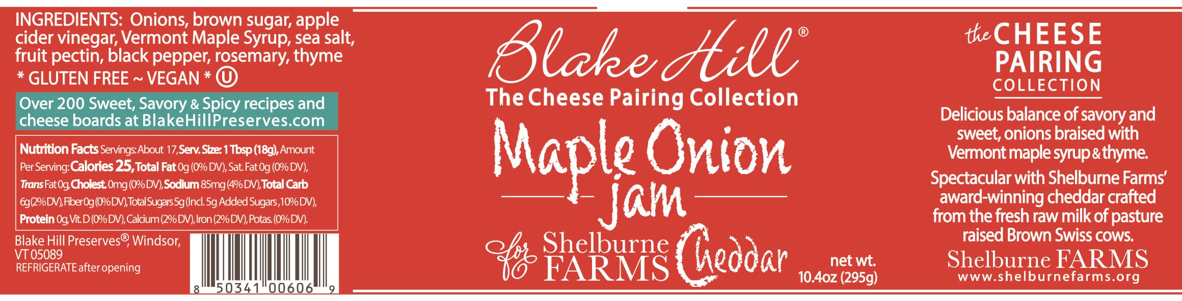 Blake Hill Preserves jam Maple Onion Jam