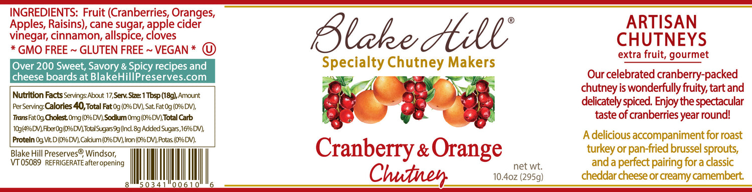 Cranberry &amp; Orange Chutney