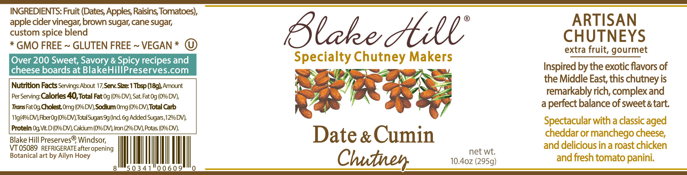 Date &amp; Cumin Chutney