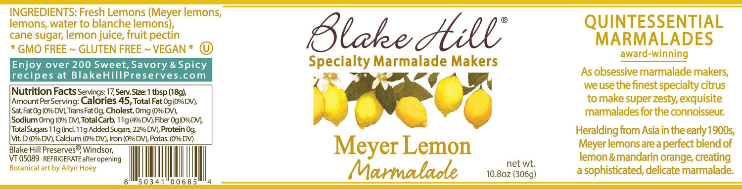 Blake Hill Preserves jam Meyer Lemon Marmalade
