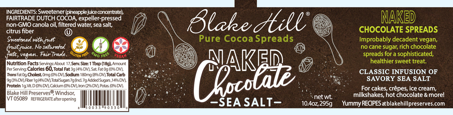 Naked Chocolate Sea Salt Spread