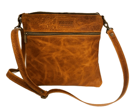 Rogue Industries Bag Bison Leather Ellis River Crossbody Bag in Leather