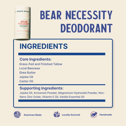 Papabear - Bear Necessity Deodorant - My American Goods