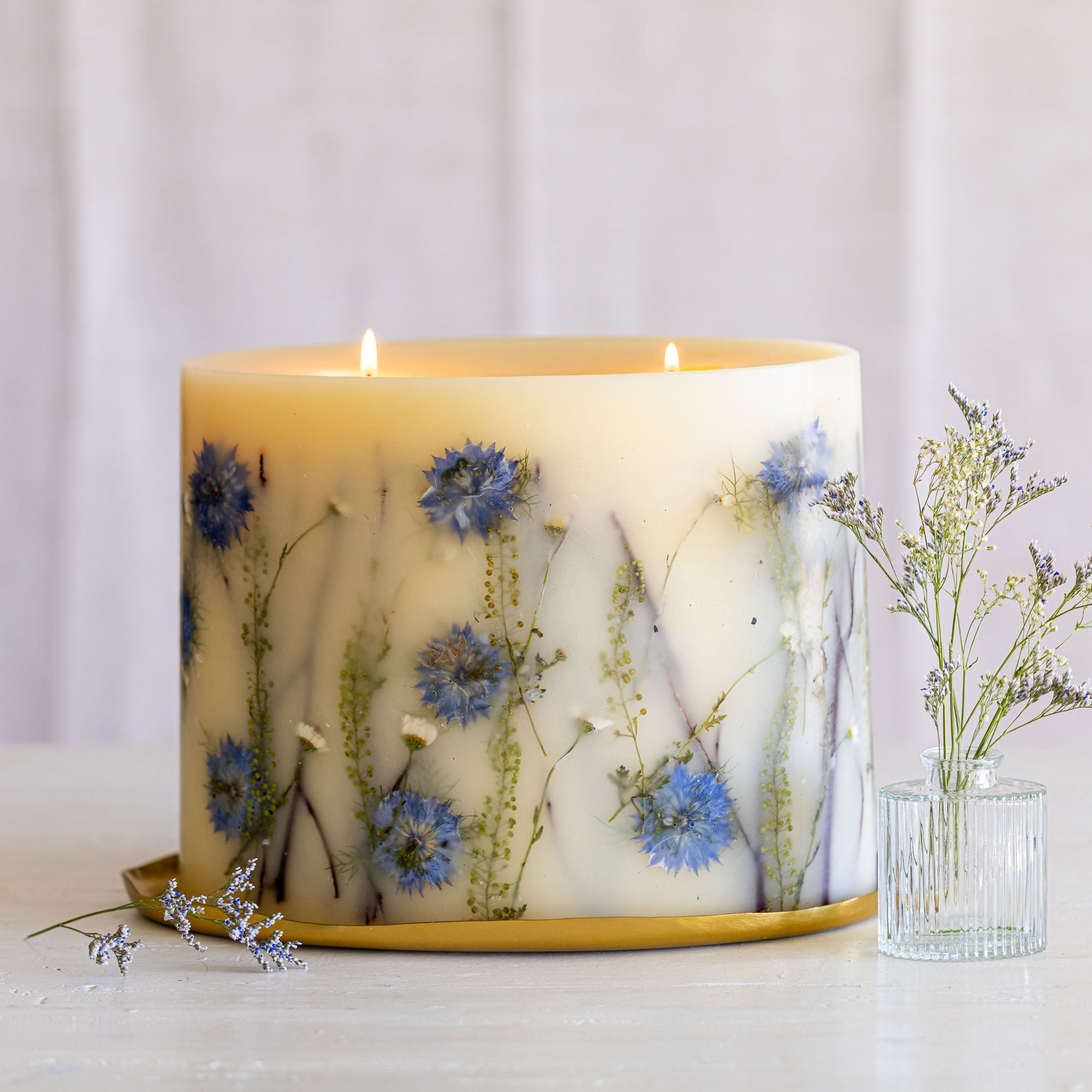 Centerpiece Botanical Candle - Sea Salt Mist