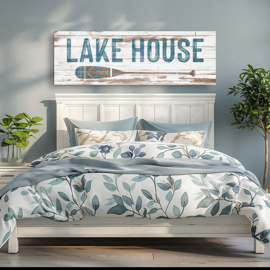 Tailored Canvases Canvas Lake House Coastal Sign II