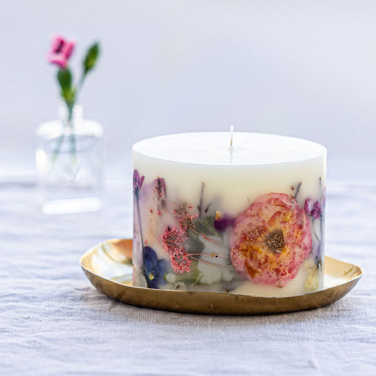 Petite Botanical Candle - Blushing Rosewood