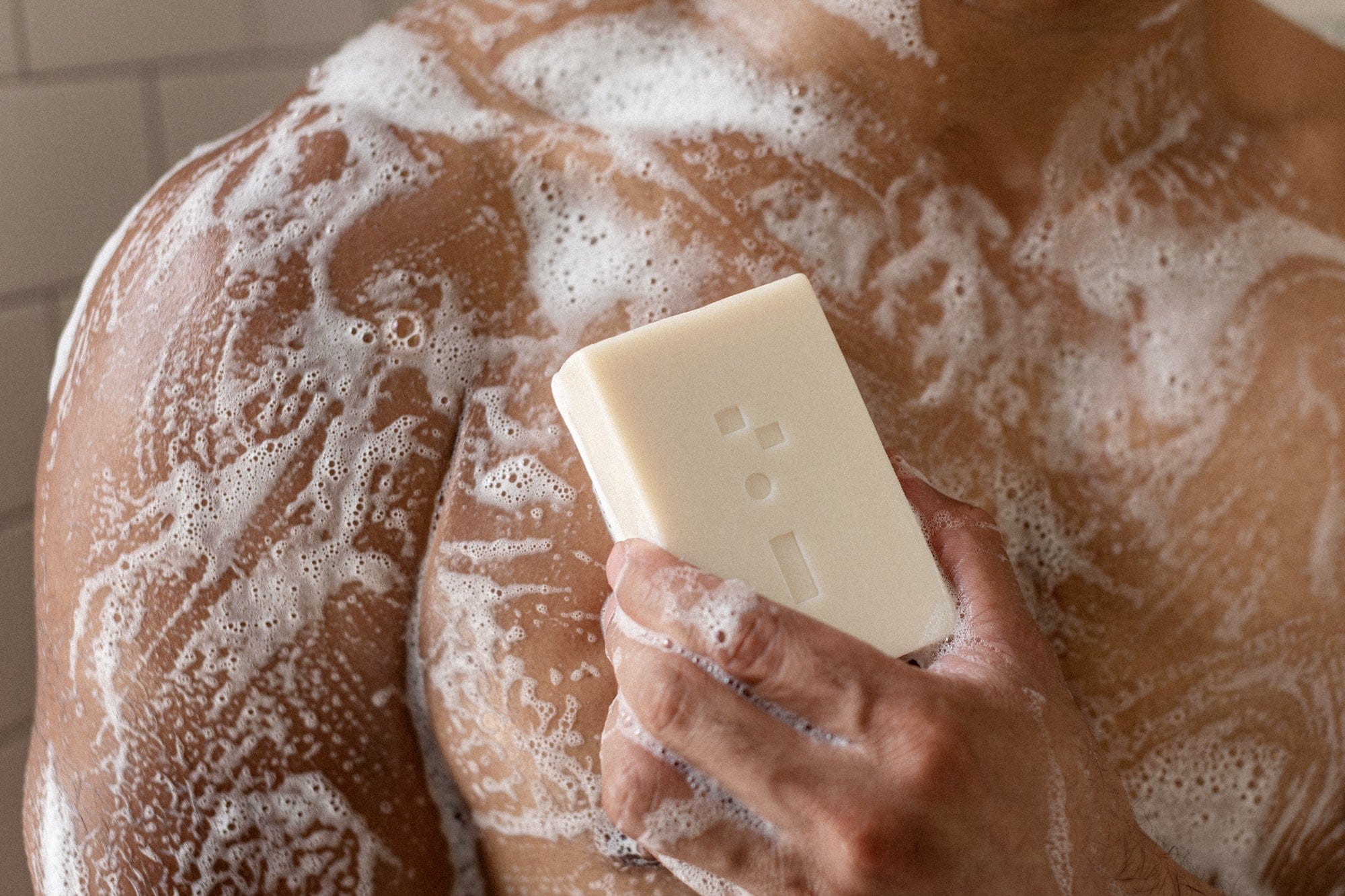 Hair &amp; Body Cleansing Bar - BERGAMOT AND MUSK