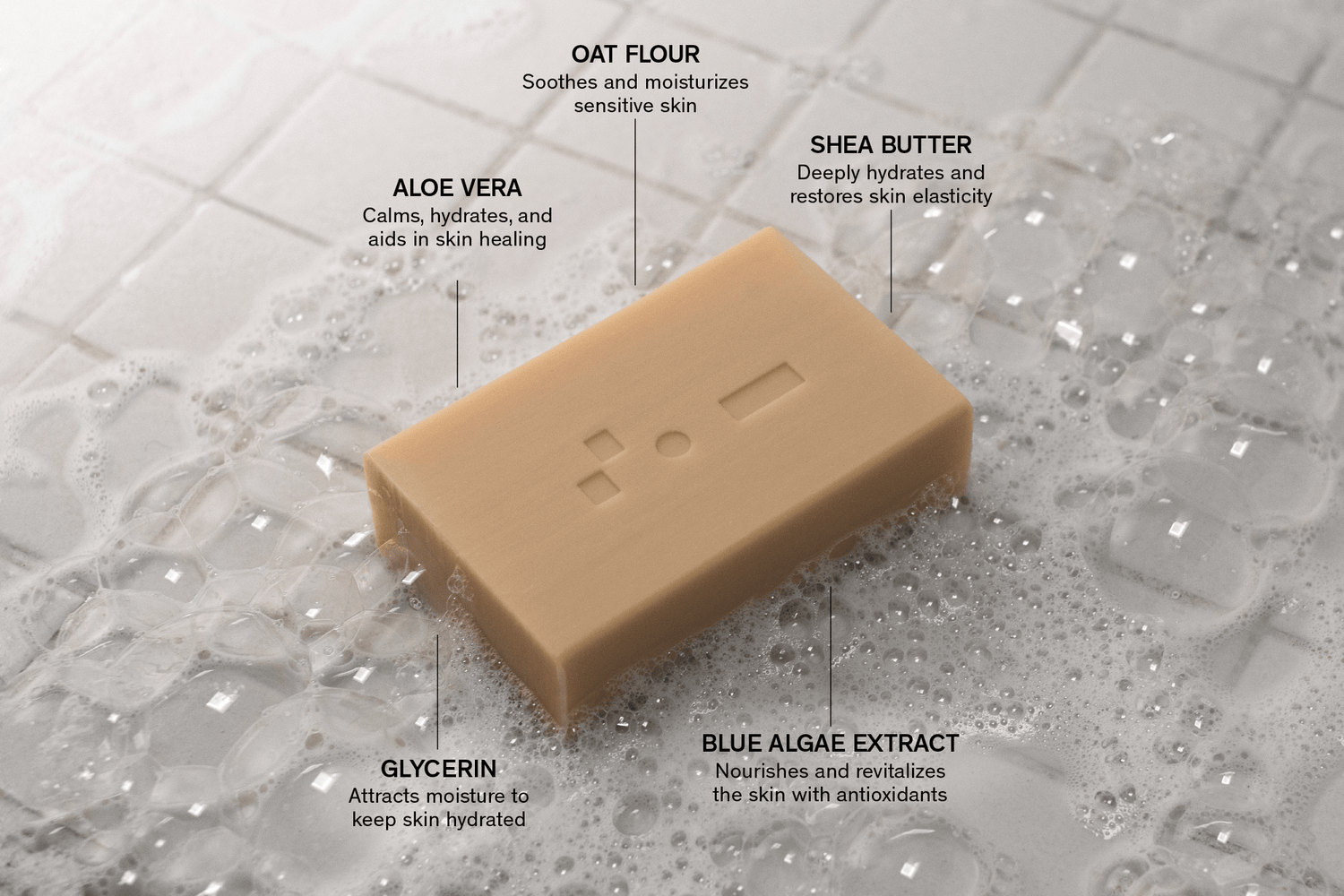 Hair &amp; Body Cleansing Bar - BERGAMOT AND MUSK