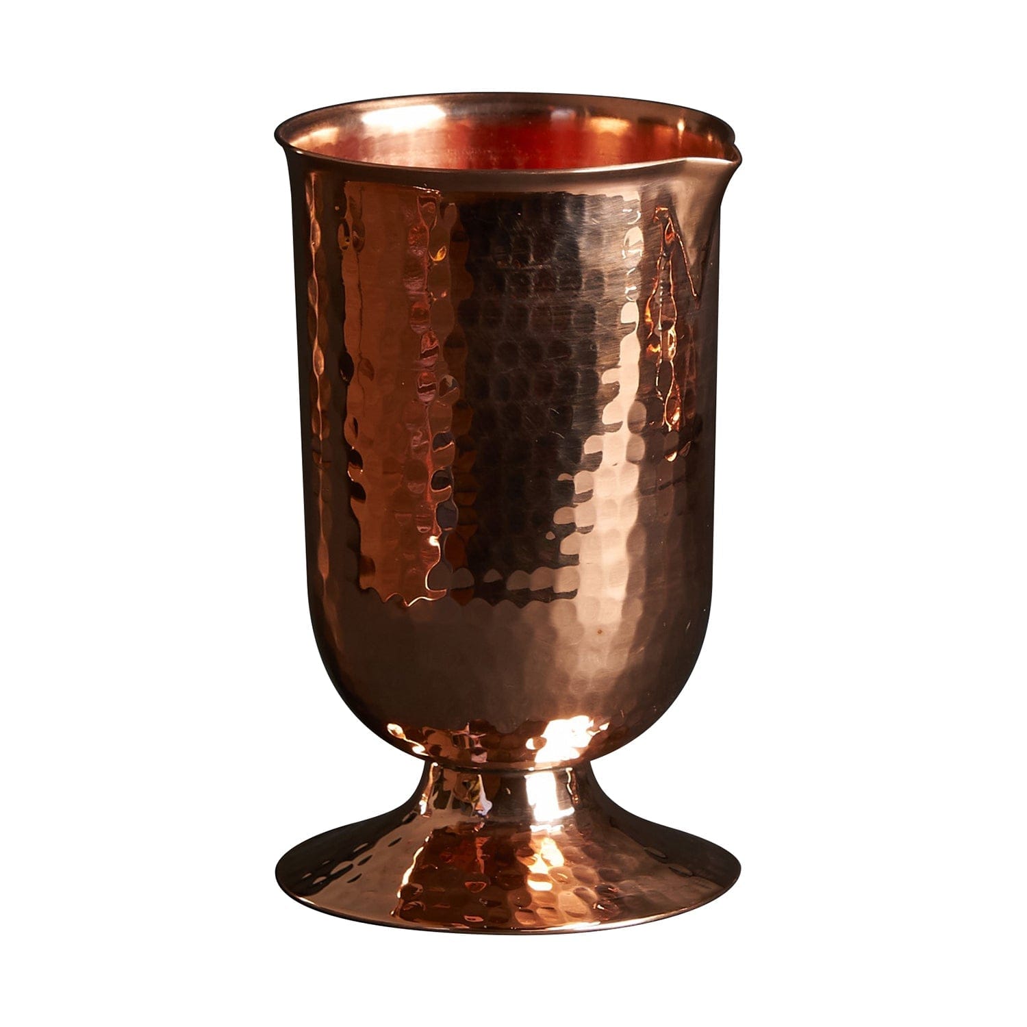Sertodo Barware &amp; Bar Tools Pedestal Base Copper Cocktail Glasses