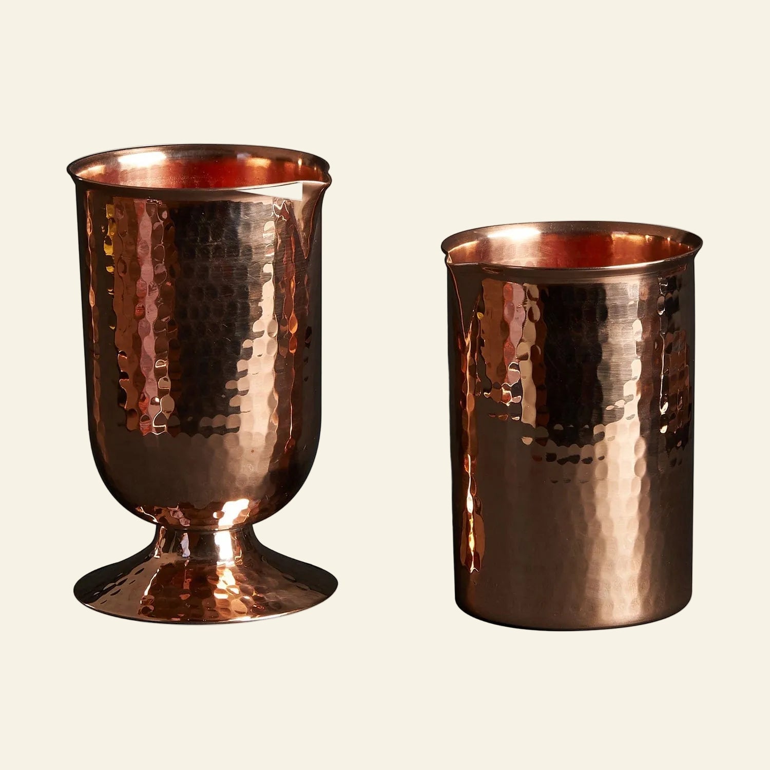 Sertodo Barware &amp; Bar Tools Copper Cocktail Glasses