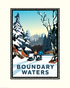 Landmark MN | Boundary Waters Winter Art Print - My American Goods