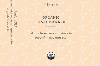 ORGANIC BABY POWDER - Talc Free - My American Goods