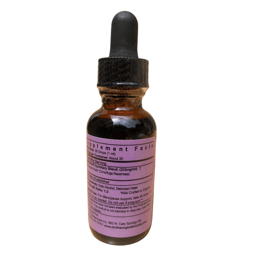 Birth Song Botanicals Co. Tinctures Black Cohosh Root Tincture