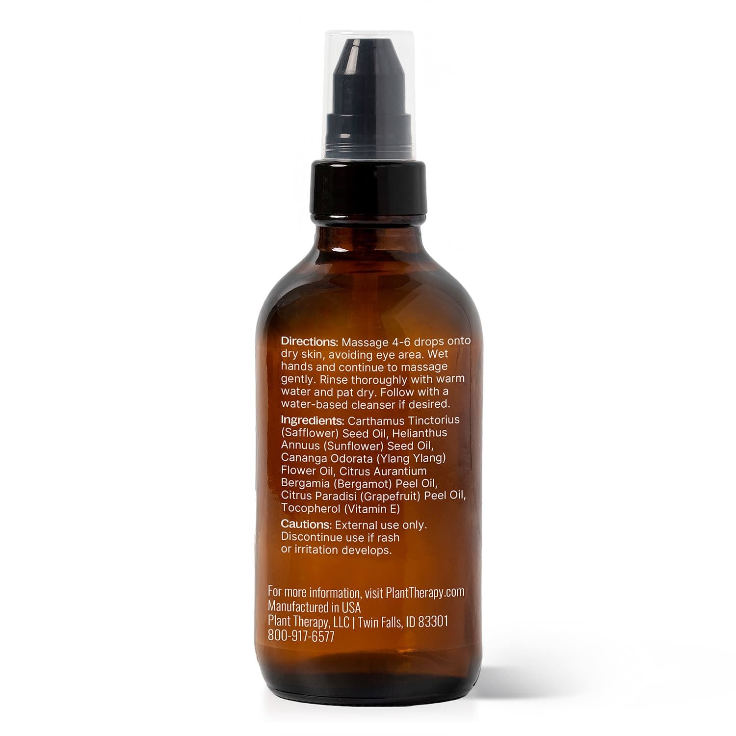 Plant Therapy Hair &amp; Skin Care 4 oz Balancing Pre-Cleanse Oil