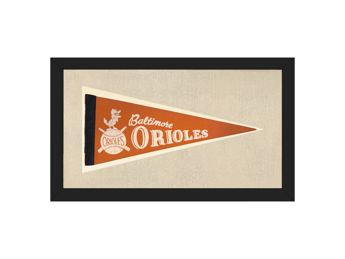 Vintage Baltimore Orioles Pennant