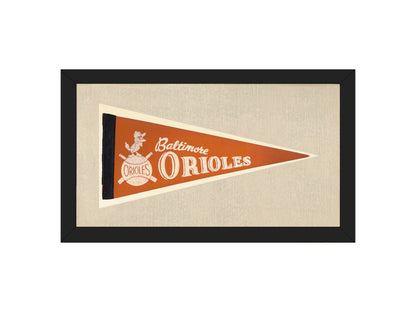 Vintage Baltimore Orioles Pennant
