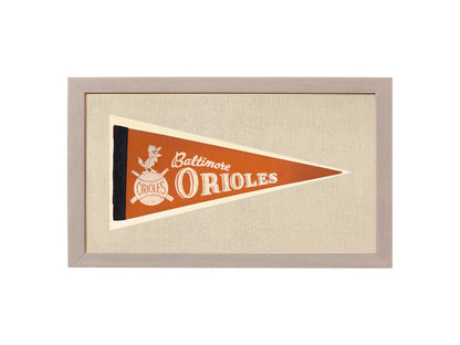Vintage Baltimore Orioles Pennant