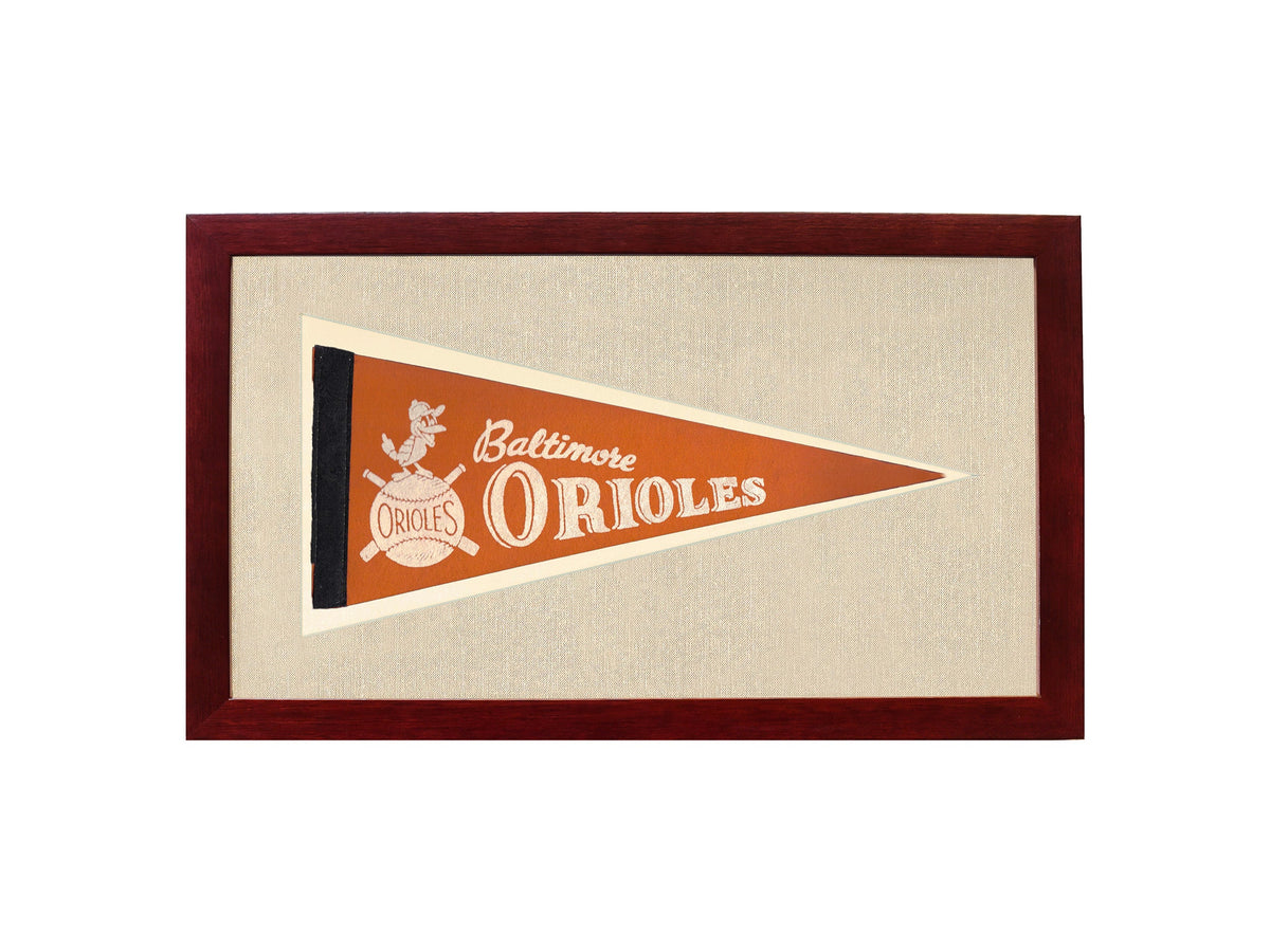 Vintage Baltimore Orioles Pennant