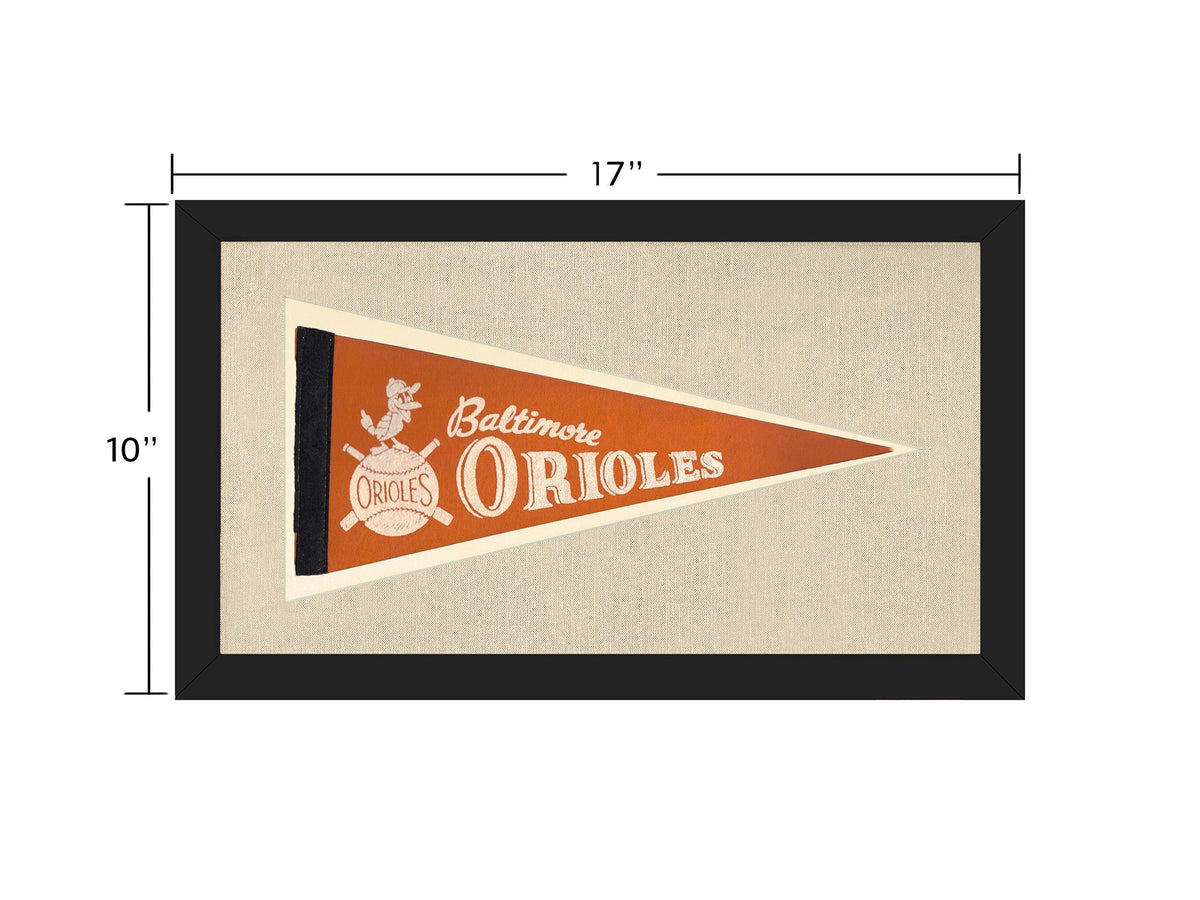 Vintage Baltimore Orioles Pennant