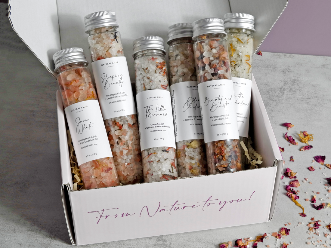 Fairy Tale Tube Bath Salt Gift Set - My American Goods