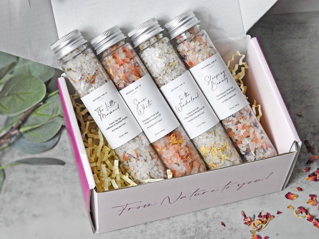 Fairy Tale Tube Bath Salt Gift Set - My American Goods
