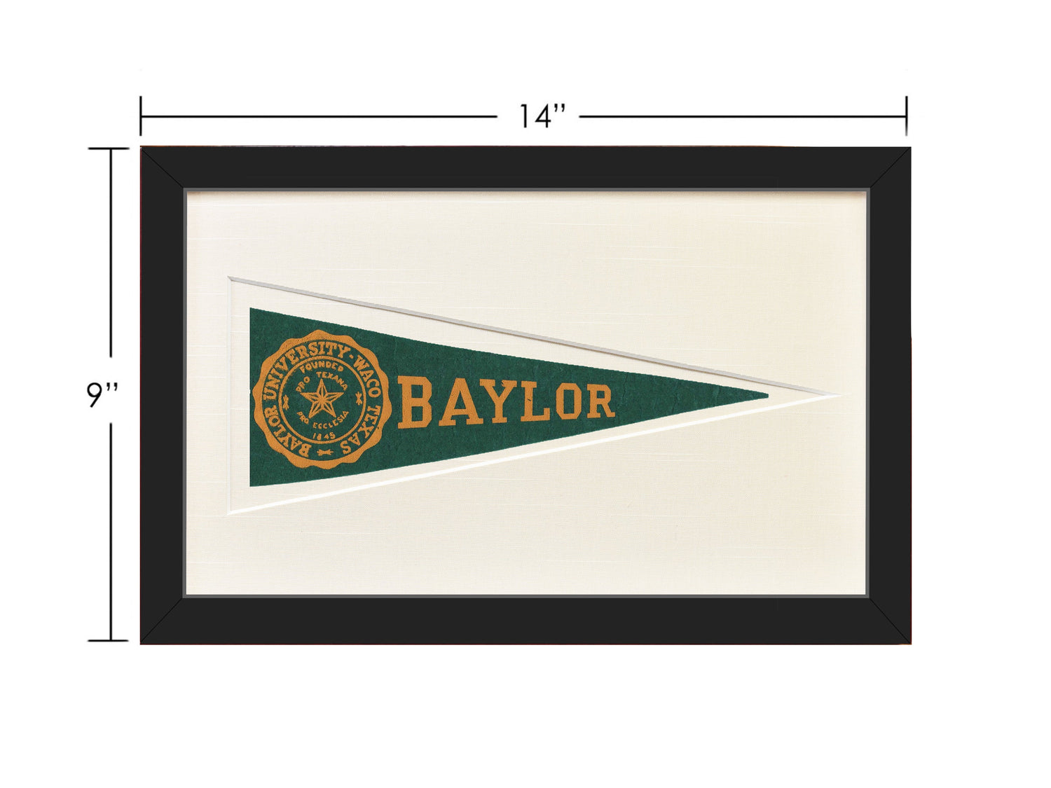 Vintage Baylor Hormel Pennant