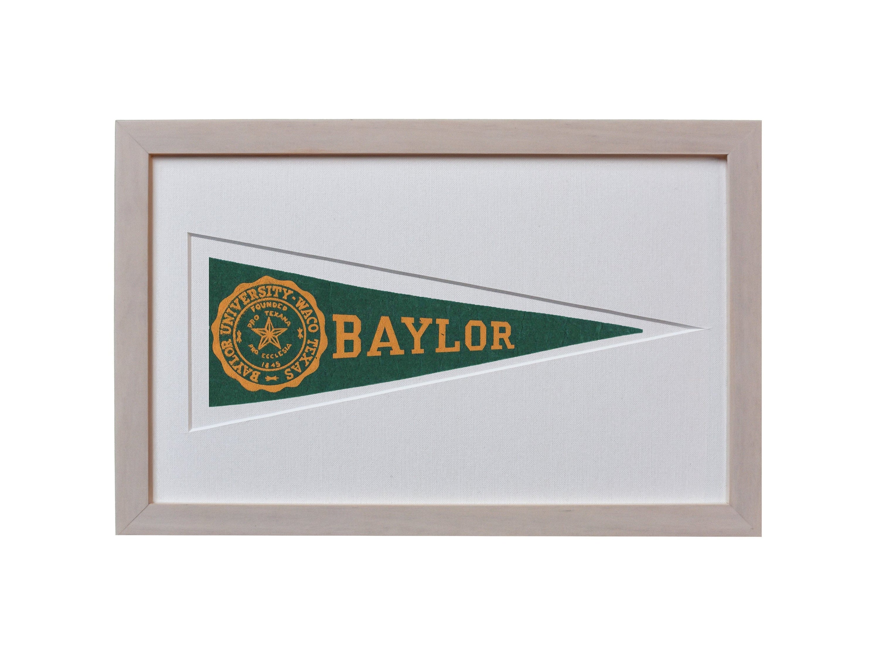 Americana Memories Vintage Baylor Hormel Pennant