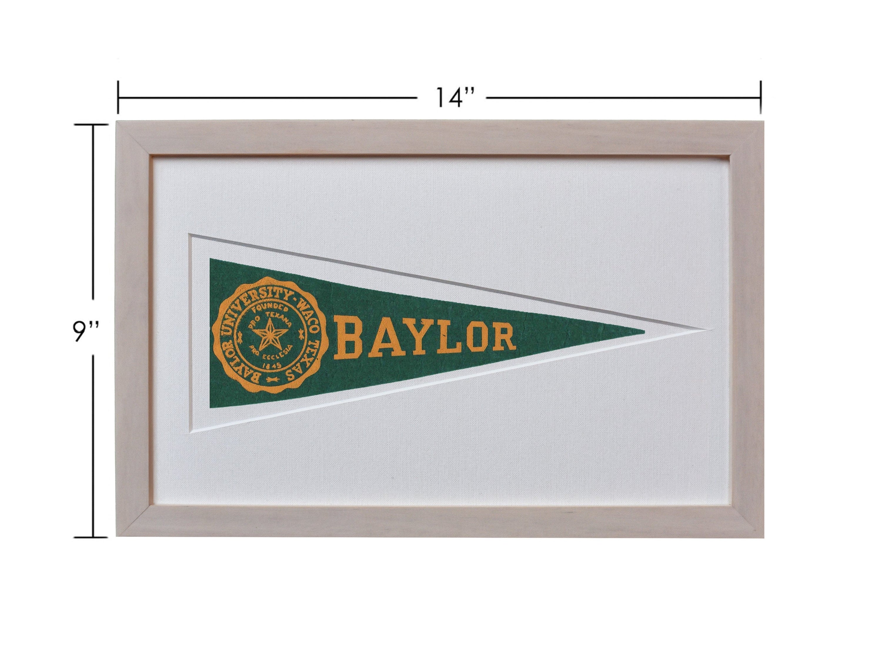 Americana Memories Vintage Baylor Hormel Pennant
