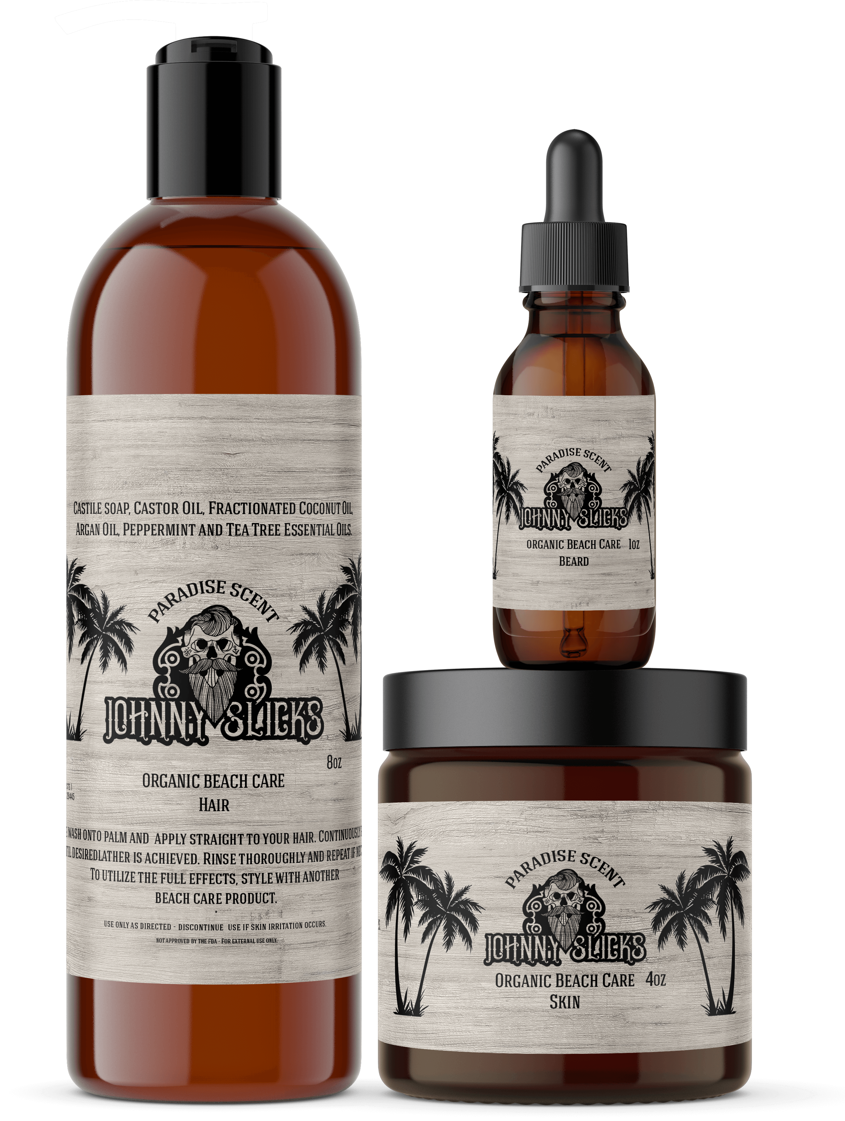 Johnny Slicks Skin Care Beach Care Set Beach Care Set