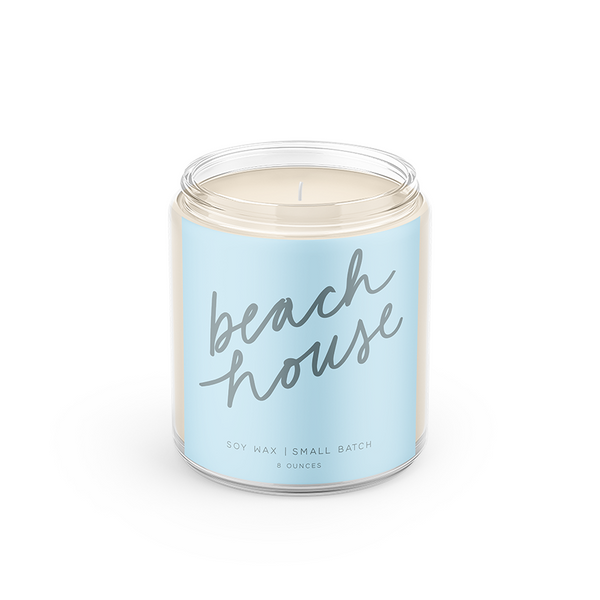 Beach House - 8oz Soy Candle - My American Goods