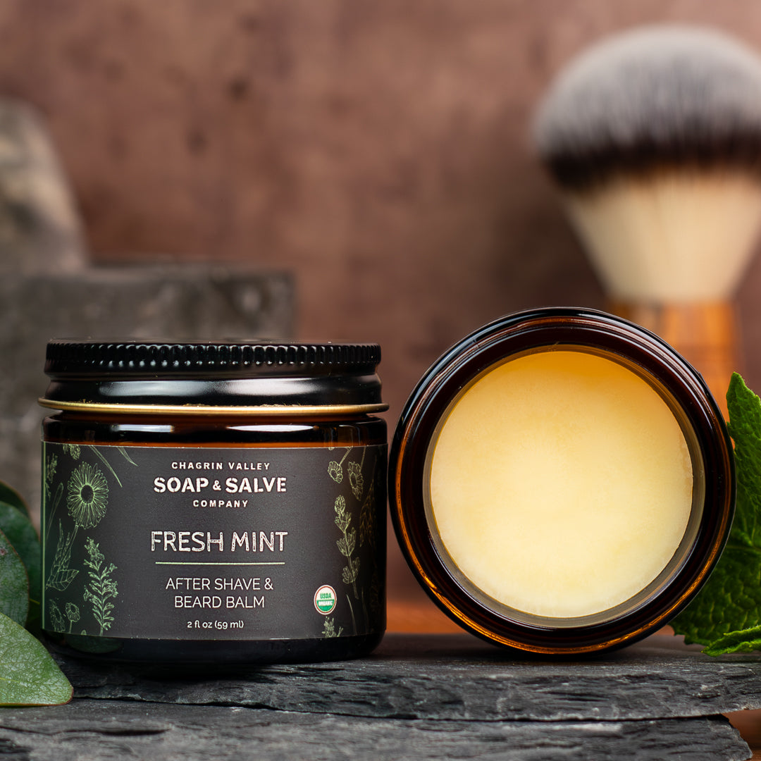 After Shave &amp; Beard Balm: Fresh Mint