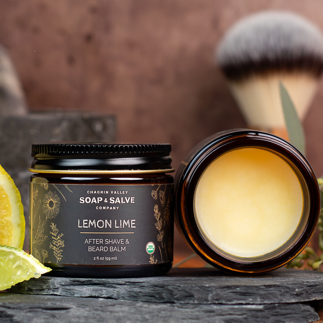 After Shave &amp; Beard Balm: Lemon Lime