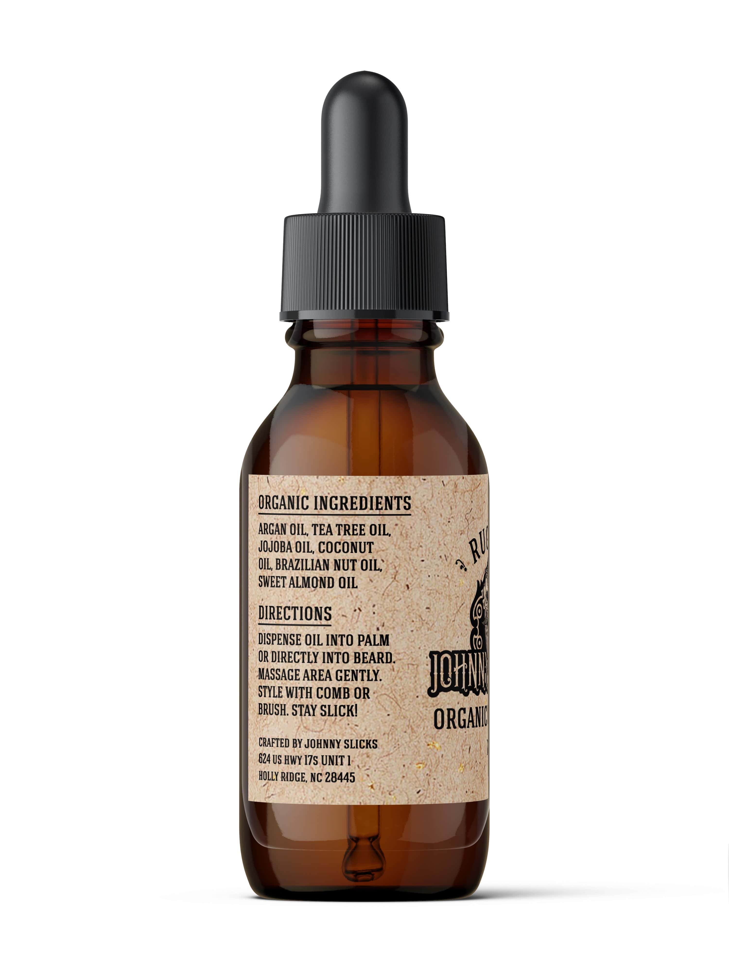 Johnny Slicks Beard Oil Organic Beard Oil