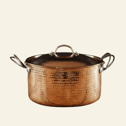Sertodo Pots &amp; Pans Beautiful and Big Copper Dutch Ovens