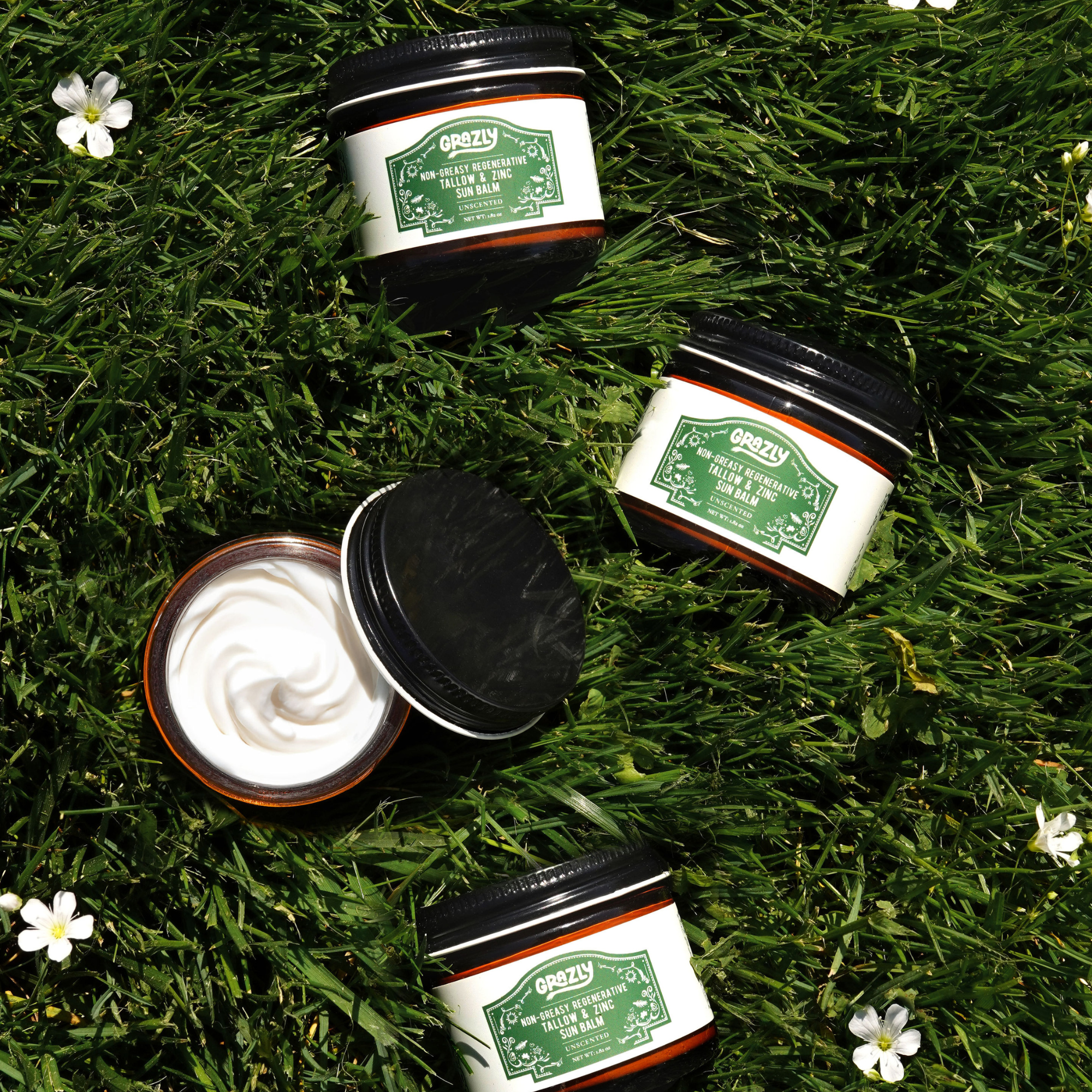 Regenerative Tallow &amp; Zinc Sun Balm - My American Goods