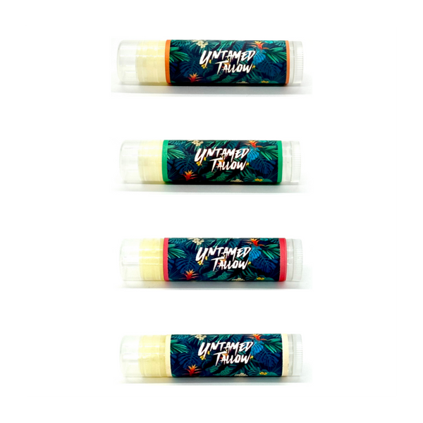 Signature Tallow Lip Balm - 6x Flavor Options