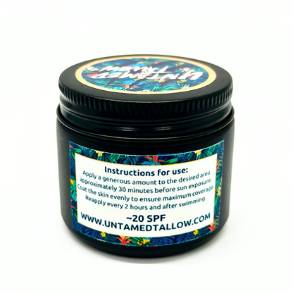 Untamed Tallow Moisturizing Balm + SPF - 2oz