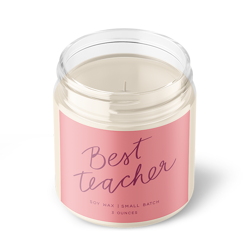 Best Teacher - 3oz Soy Candle - My American Goods