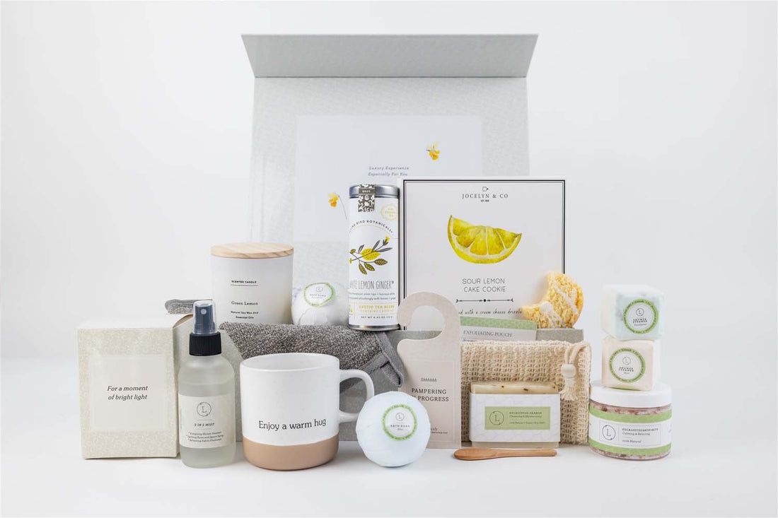 Get Well Gift Basket, All Natural Care Package - My American Goods