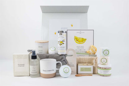 Get Well Gift Basket, All Natural Care Package - My American Goods