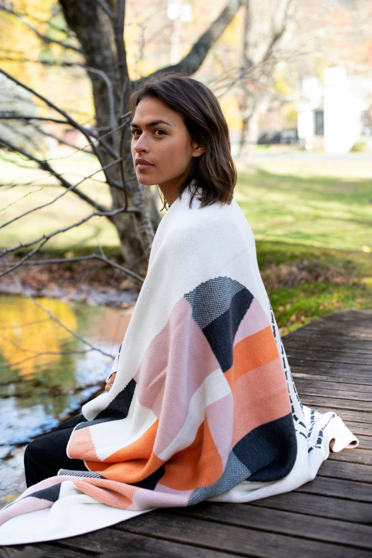 Arches Throw Blanket