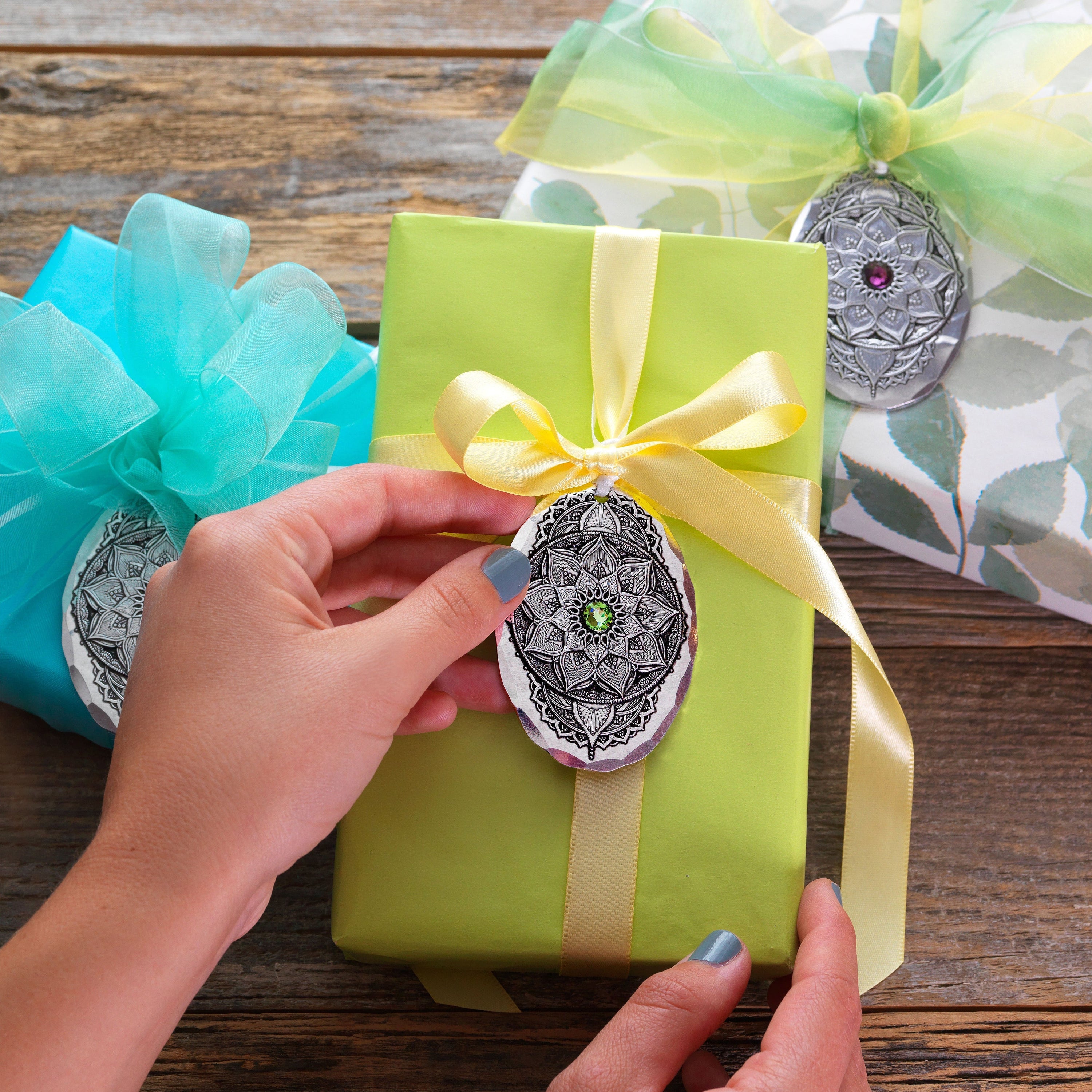 May Birthstone Ornament