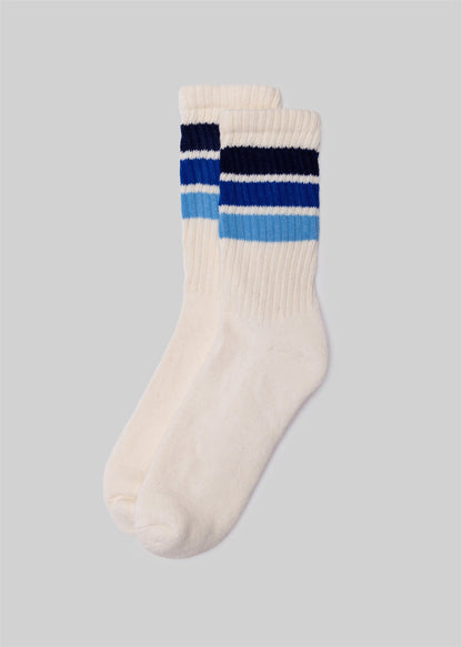 American Trench Socks navy / One Size The Retro Birthday Stripe