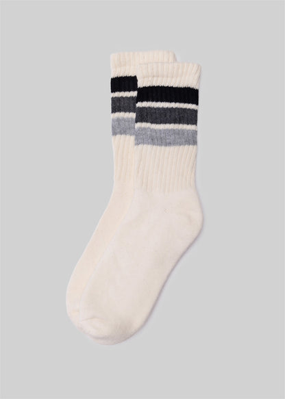 American Trench Socks black / One Size The Retro Birthday Stripe