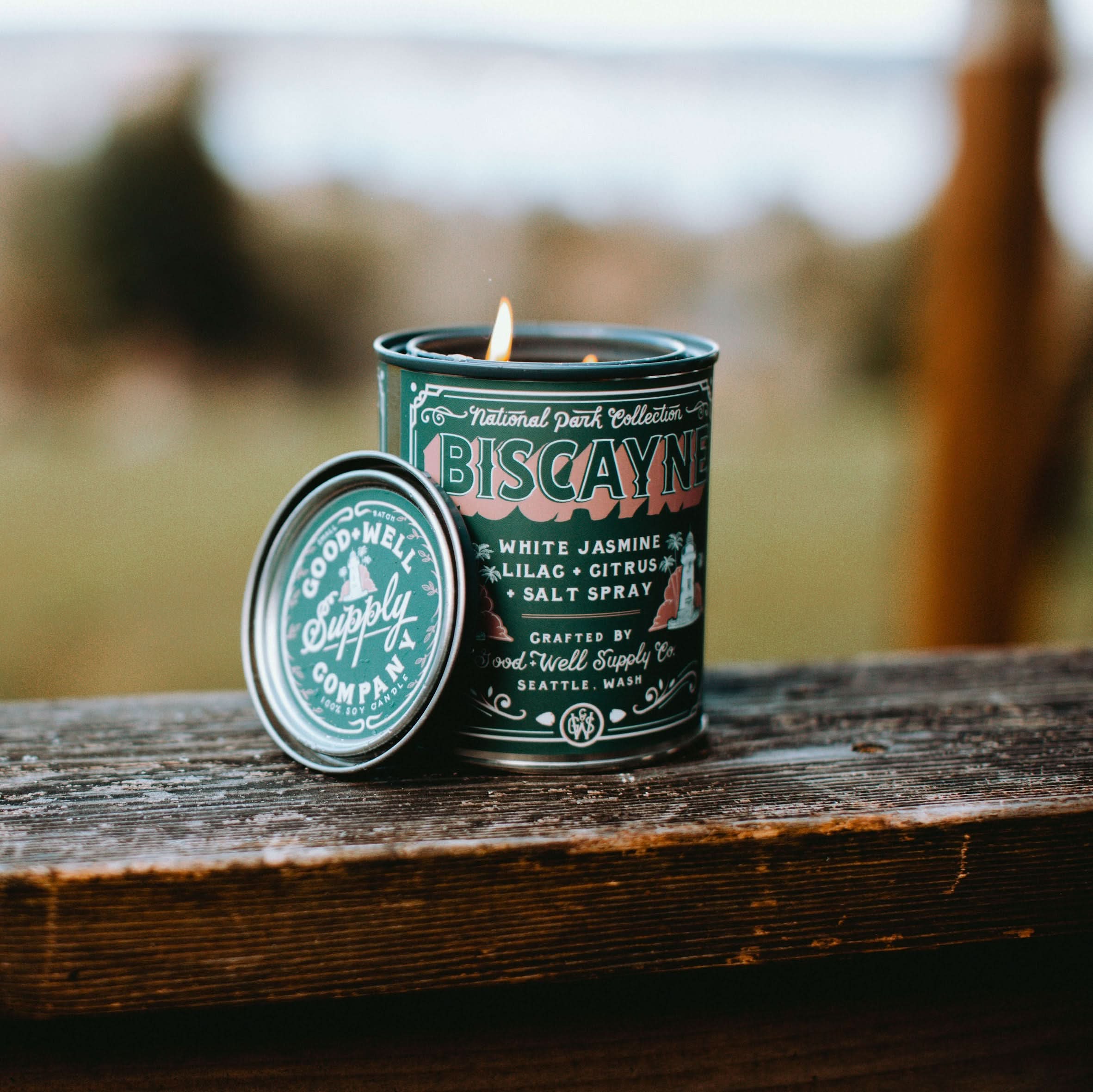 Good &amp; Well Supply Co Candles Biscayne National Park Candle